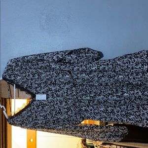 Maurices black and white dress.